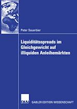 Liquiditätsspreads im Gleichgewicht auf illiquiden Anleihemärkten