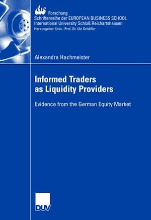 Informed Traders as Liquidity Providers