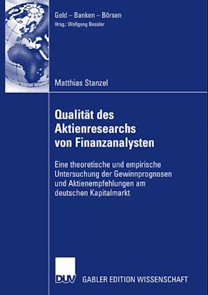 Qualität des Aktienresearch von Finanzanalysten