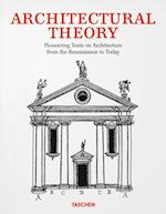 Architectural Theory. from the Renaissance to Today