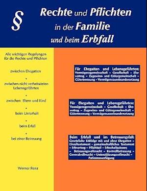 Rechte und Pflichten in der Familie und beim Erbfall