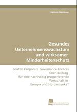 Gesundes Unternehmenswachstum und wirksamer Minderheitenschutz