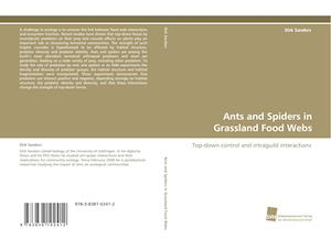 Ants and Spiders in Grassland Food Webs