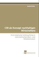 CSR als Konzept nachhaltigen Wirtschaftens