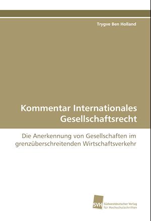 Kommentar Internationales Gesellschaftsrecht