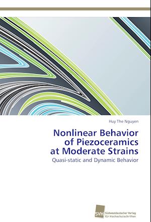 Nonlinear Behavior of Piezoceramics at Moderate Strains