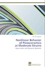 Nonlinear Behavior of Piezoceramics at Moderate Strains