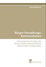 Burger-Verwaltungs-Kommunikation