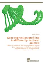 Gene expression profiling in differently fed farm animals