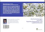 Wechselwirkungen zwischen Peptiden/Peptaibolen und Lipidmembranen