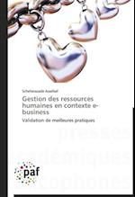 Gestion des ressources humaines en contexte e-business