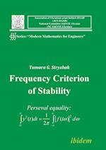 Frequency Criterion of Stability.