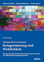 "Because here in Germany". Kategorisierung und Wirklichkeit. Eine dynamische Membership Categorization Analysis von Migrationsberatungsgesprächen