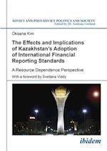 The Effects and Implications of Kazakhstan's Adoption of International Financial Reporting Standards
