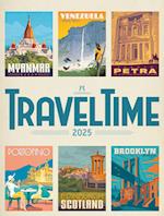 Travel Time - Reise-Plakate Kalender 2025
