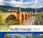 Deutschlands schönste Radfernwege Kalender 2025