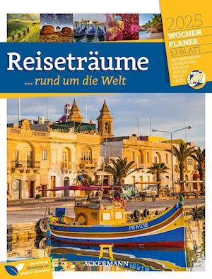 Reiseträume - Wochenplaner Kalender 2025