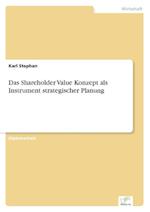 Das Shareholder Value Konzept als Instrument strategischer Planung