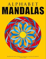 Alphabet Mandalas - Beautiful letter-based mandalas for colouring in, learning and meditation