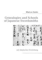 Genealogies and Schools of Japanese Swordsmiths