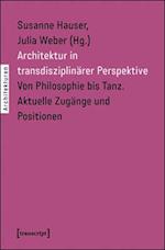 Architektur in transdisziplinärer Perspektive