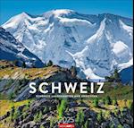 Die Schweiz Kalender 2025 - Schönste Landschaften und Ansichten