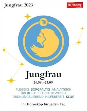 Jungfrau Sternzeichenkalender 2023