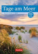 Tage am Meer Wochenplaner 2025 - 53 Blatt mit Weisheit der Woche auf der Rückseite