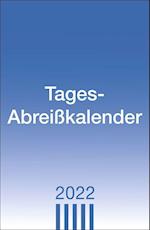 Tagesabreißkalender groß 2022