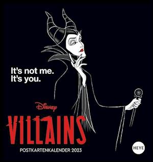 Disney Villains Postkartenkalender 2023