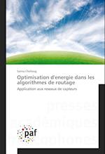 Optimisation d'energie dans les algorithmes de routage