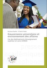 Gouvernance universitaire et environnement des affaires