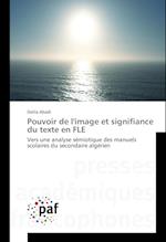 Pouvoir de l'image et signifiance du texte en FLE