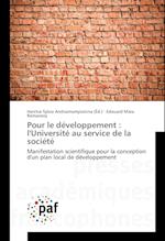 Pour le développement : l'Université au service de la société