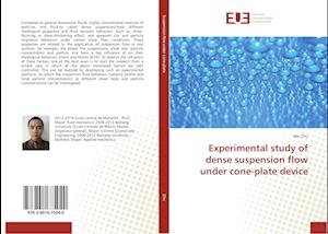 Experimental study of dense suspension flow under cone-plate device