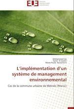 L¿implémentation d¿un système de management environnemental