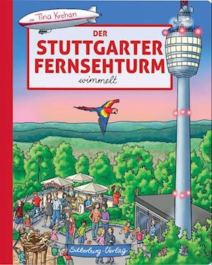 Der Stuttgarter Fernsehturm wimmelt