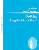 Gedichte Ausgabe letzter Hand