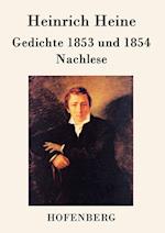 Gedichte 1853 Und 1854 / Nachlese