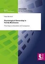 Psychological Ownership in Family Businesses