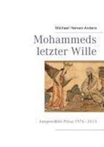 Mohammeds Letzter Wille