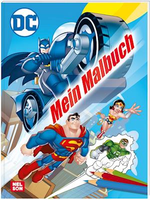 DC Superhelden: Mein Malbuch