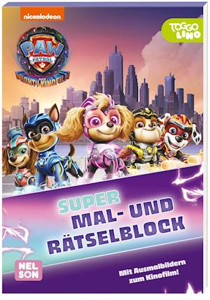 PAW Patrol - Der Mighty Kinofilm: Super Mal- und Rätselblock