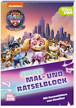 PAW Patrol - Der Mighty Kinofilm: Super Mal- und Rätselblock