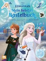 Disney Die Eiskönigin: Mein liebstes Bastelbuch - Zauberhafter Bastelspaß und Ausmalbilder