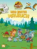 Jurassic World Explorers: Mein buntes Malbuch