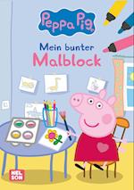 Peppa Wutz Ausmalbilder: Mein bunter Malblock