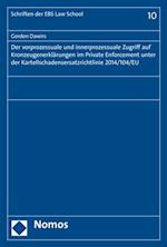 Der vorprozessuale und innerprozessuale Zugriff auf Kronzeugenerklärungen im Private Enforcement unter der Kartellschadensersatzrichtlinie 2014/104/EU