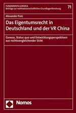 Das Eigentumsrecht in Deutschland und der VR China