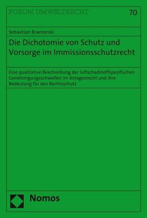 Die Dichotomie von Schutz und Vorsorge im Immissionsschutzrecht